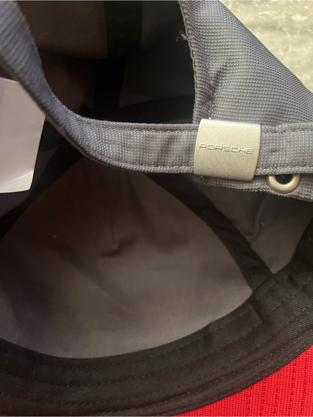 Porsche Experience Center Atlanta Structured Gray Cap - Picture 4 of 4